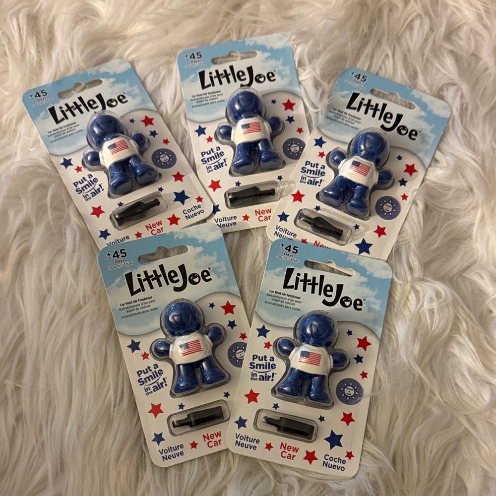 Little Joe Patriotic Blue Car Air Freshener - Set of 5